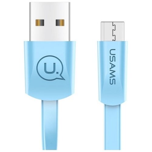 Kabel USB - Micro USB USAMS U2 US-SJ201 10W 1.2 m Niebieski