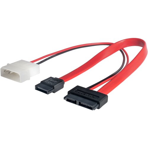 Adapter SATA - Slim SATA/MOLEX AKYGA AK-CA-45 0.2 m