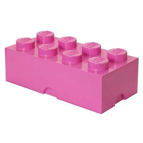 Pojemnik na LEGO klocek Brick 8 Różowy 40041739