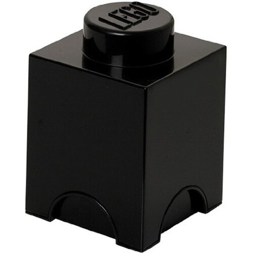 Pojemnik na LEGO klocek Brick 1 Czarny 40011733