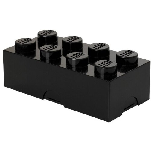Pudełko śniadaniowe LEGO Klocek Czarny 402317
