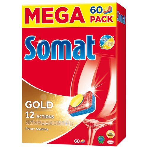 Tabletki do zmywarek SOMAT Gold 60 szt.