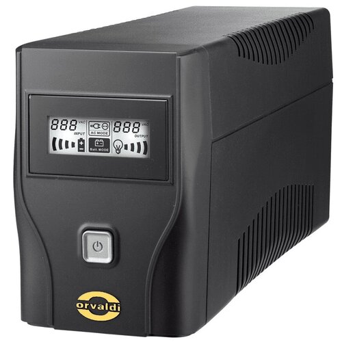 Zasilacz UPS ORVALDI Sinus 600 LCD 600VA 360W