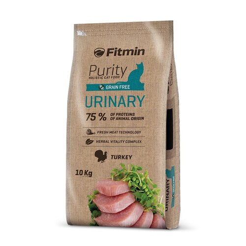 Karma dla kota FITMIN Cat Purity Urinary Indyk 10 kg