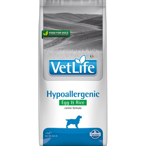 Karma dla psa FARMINA Vet Life Hypoallergenic Jaja i ryż 12 kg