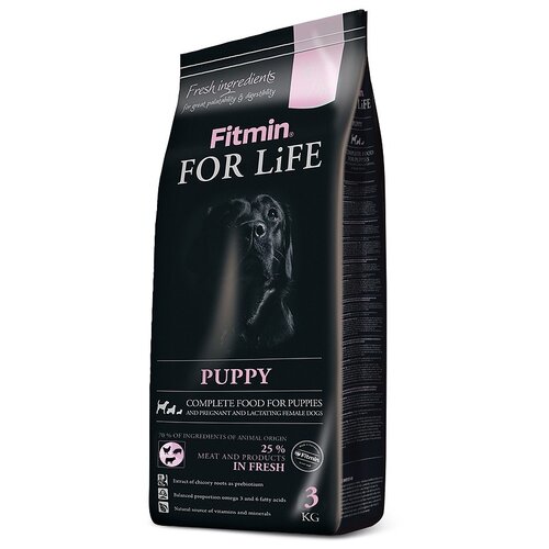 Karma dla psa FITMIN Dog For Life Puppy Drób 3 kg