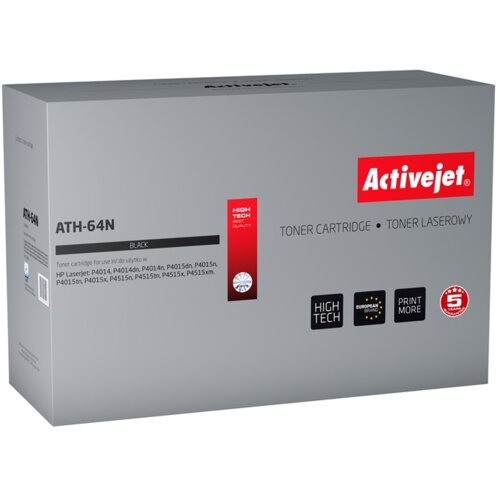 Toner ACTIVEJET do HP CC364A ATH-64N Czarny