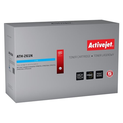 Toner ACTIVEJET do HP CE261A ATH-261N Błękitny
