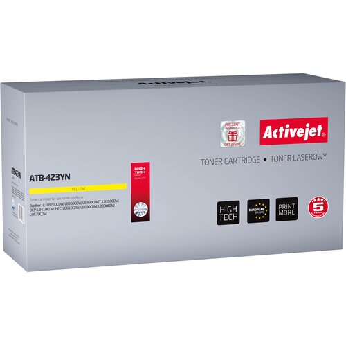 Toner ACTIVEJET do Brother TN-423Y ATB-423YN Żółty