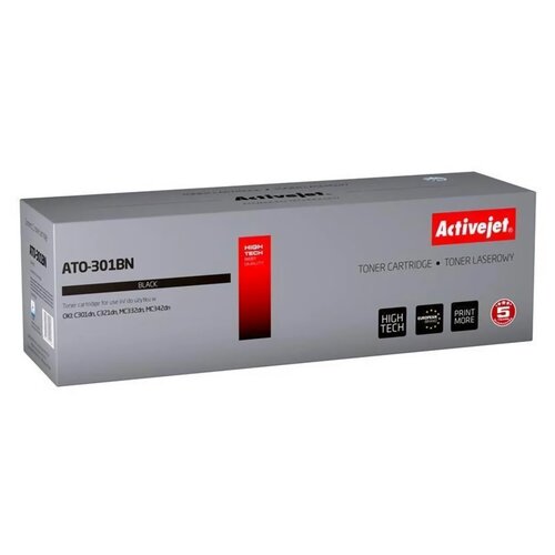 Toner ACTIVEJET do OKI 44973536 ATO-301BN Czarny