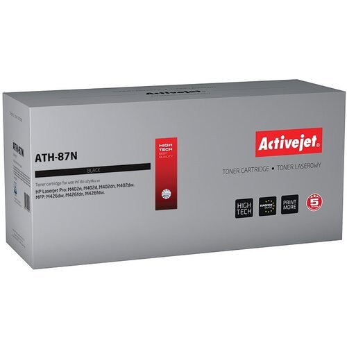 Toner ACTIVEJET do HP 87A CF287A ATH-87N Czarny