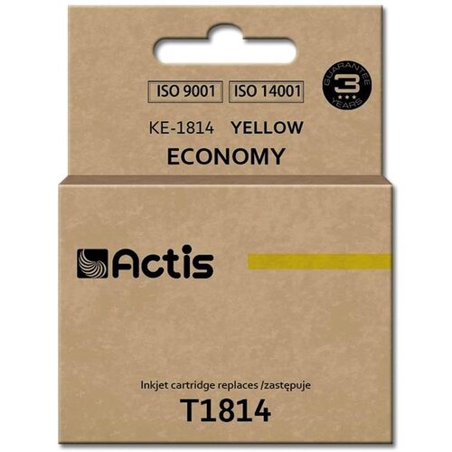 Tusz ACTIS do Epson T1814 Żółty 15 ml KE-1814