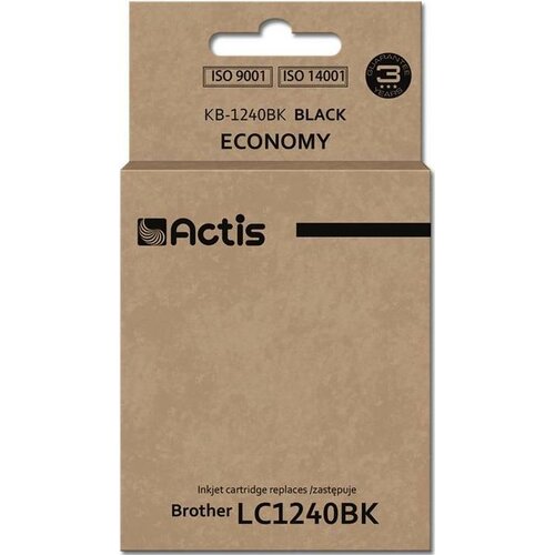 Tusz ACTIS do Brother LC-1240BK / LC-1220BK Czarny 19 ml KB-1240BK