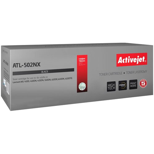 Toner ACTIVEJET do Lexmark 502X / 50F2X00 ATL-502NX Czarny