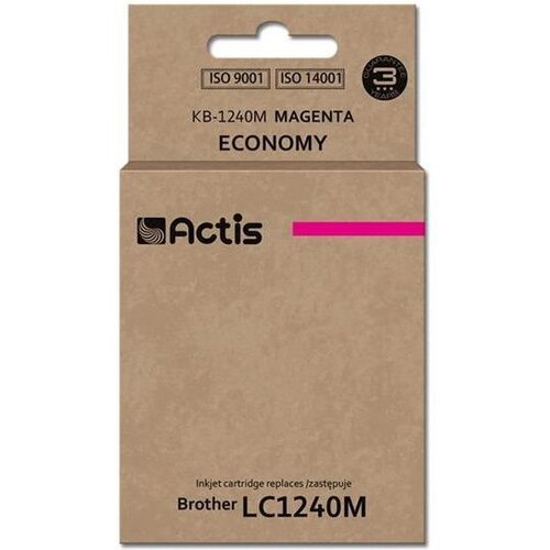 Tusz ACTIS do Brother LC-1240M / LC-1220M Purpurowy 19 ml KB-1240M