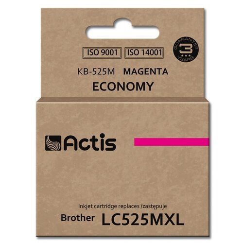 Tusz ACTIS do Brother LC525M Purpurowy 15 ml KB-525M