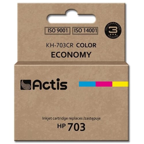 Tusz ACTIS do HP 703 CD888AE Kolorowy 12 ml KH-703CR