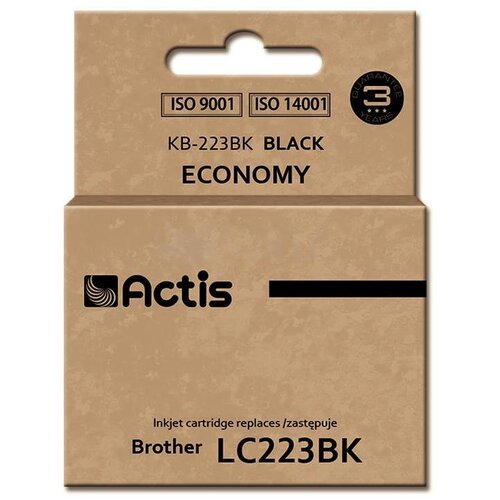 Tusz ACTIS do Brother LC223BK Czarny 16 ml KB-223Bk