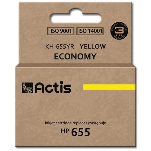 Tusz ACTIS KH-655YR Żółty