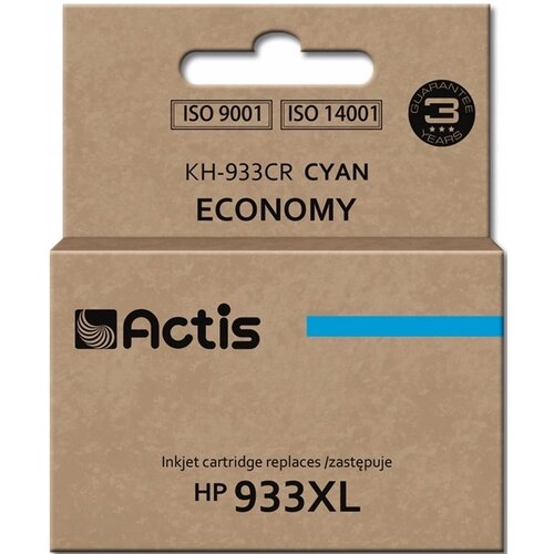 Tusz ACTIS HP 933XL CN054AE Błękitny 13 ml KH-933CR