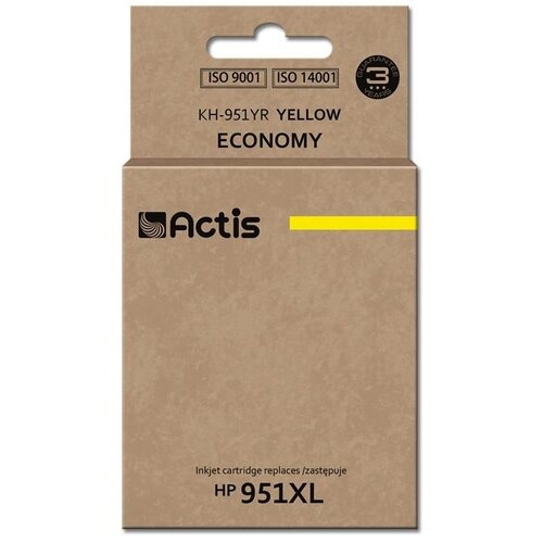 Tusz ACTIS do HP 951XL CN048AE Żółty 25 ml KH-951YR
