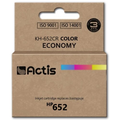 Tusz ACTIS do HP 652 F6V24AE Kolorowy 15 ml KH-652CR
