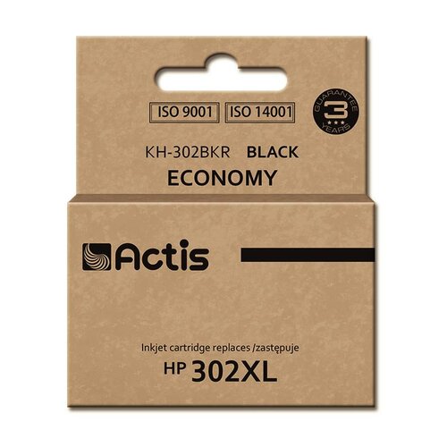 Tusz ACTIS do HP 302 XL F6U68AE Czarny 15 ml KH-302BKR