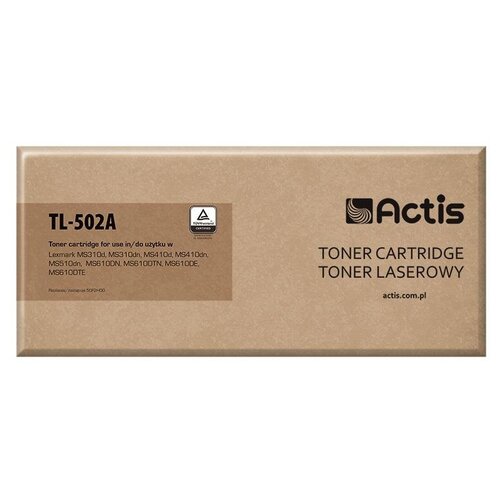 Toner ACTIS do Lexmark 50F2H00 TL-502A Czarny
