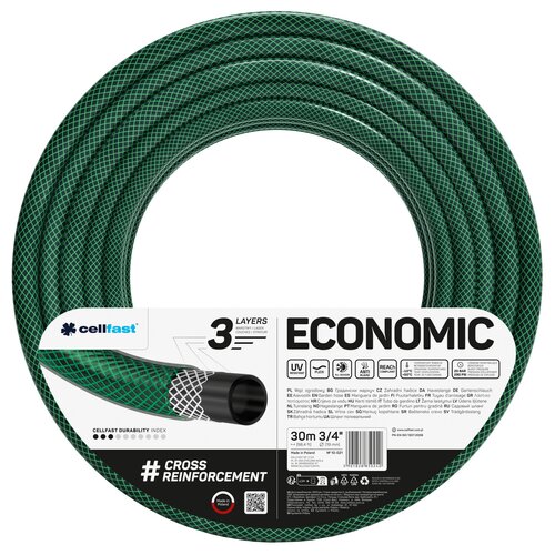 Wąż ogrodowy CELLFAST Economic 3/4" 30 m 10-021