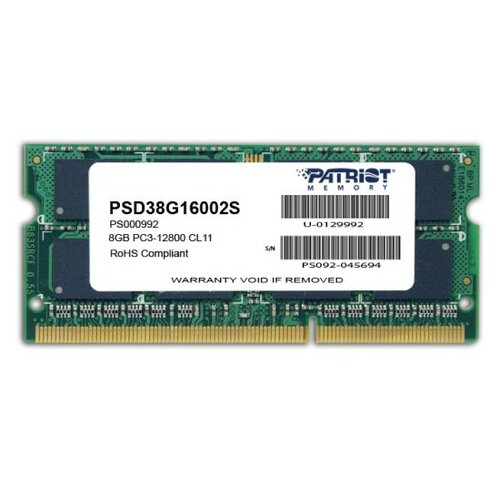 Pamięć RAM PATRIOT Signature 8GB 1600MHz