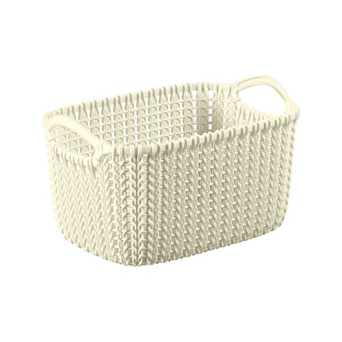 Koszyk CURVER Knit 3L Kremowy