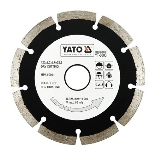Tarcza do cięcia YATO YT-6003 125 mm