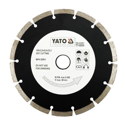 Tarcza do cięcia YATO YT-6004 180 mm