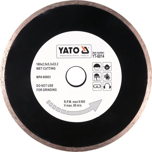 Tarcza do cięcia YATO YT-6014 180 mm
