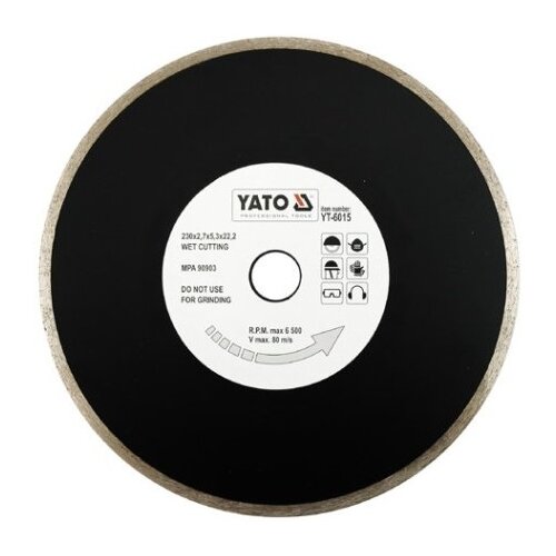 Tarcza do cięcia YATO YT-6015 230 mm