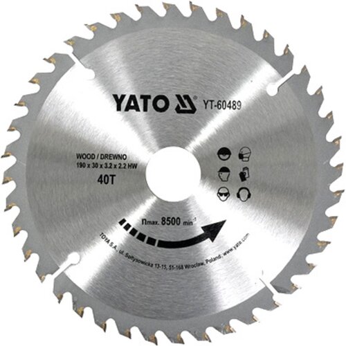 Tarcza do cięcia YATO YT-60489 190 mm