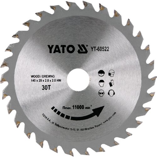 Tarcza do cięcia YATO YT-60522 140 mm