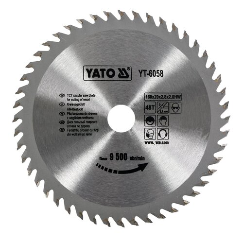 Tarcza do cięcia YATO YT-6058 160 mm