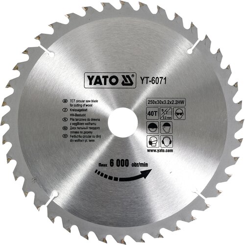 Tarcza do cięcia YATO YT-6071 250 mm