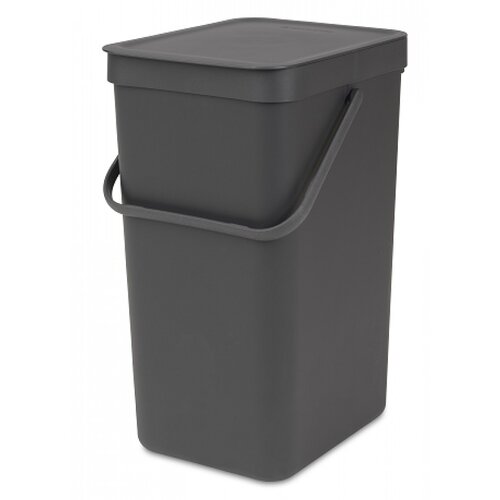 Kosz na śmieci BRABANTIA Sort & Go 16L Szary