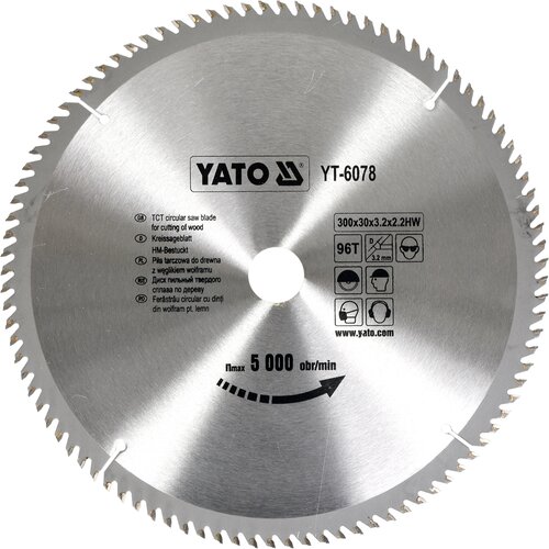 Tarcza do cięcia YATO YT-6078 300 mm