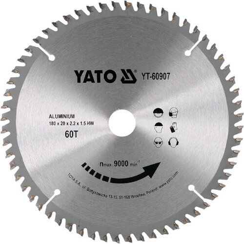 Tarcza do cięcia YATO YT-60907 180 mm