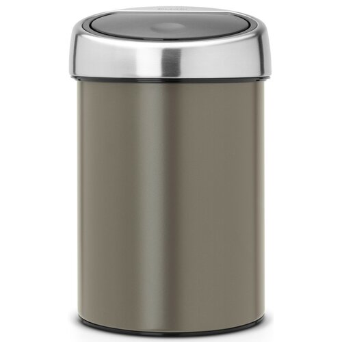 Kosz na śmieci BRABANTIA 364464 Touch Bin 3L Platynowy