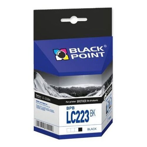 Tusz BLACK POINT do Brother LC-223BK Czarny 15 ml BPBLC223BK
