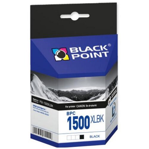 Tusz BLACK POINT do Canon PGI-1500XLBK Czarny 36 ml BPC1500XLBK