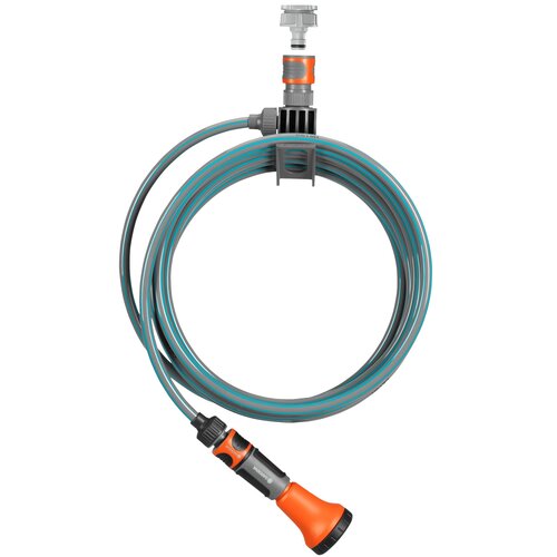 Zestaw GARDENA City Gardening wąż spiralny zraszacz natrysk 3/8" 7.5 m 18411-20