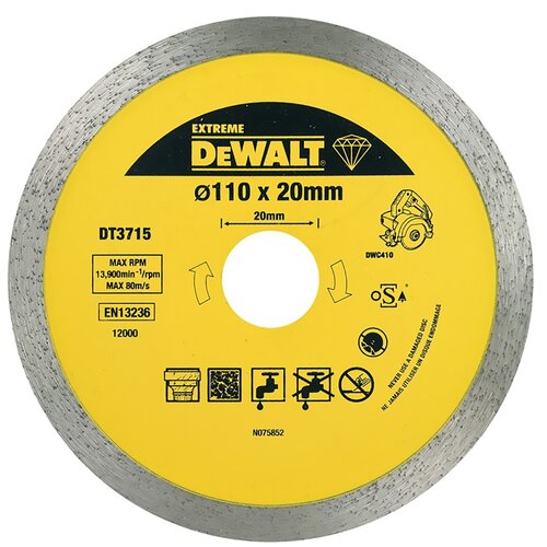 Tarcza do cięcia DEWALT DT3715 110 mm