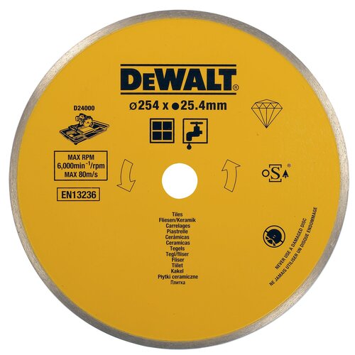 Tarcza do cięcia DEWALT DT3734 254 mm