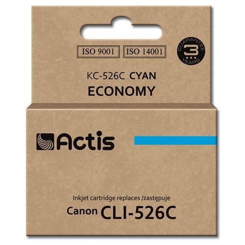 Tusz ACTIS do Canon CLI-526C Błękitny 10 ml KC-526C