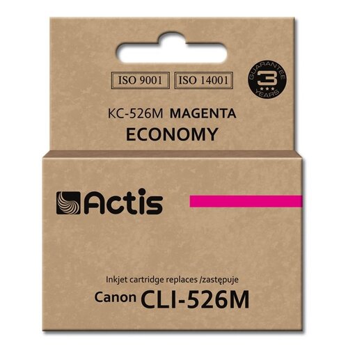 Tusz ACTIS do Canon CLI-526M Purpurowy 10 ml KC-526M